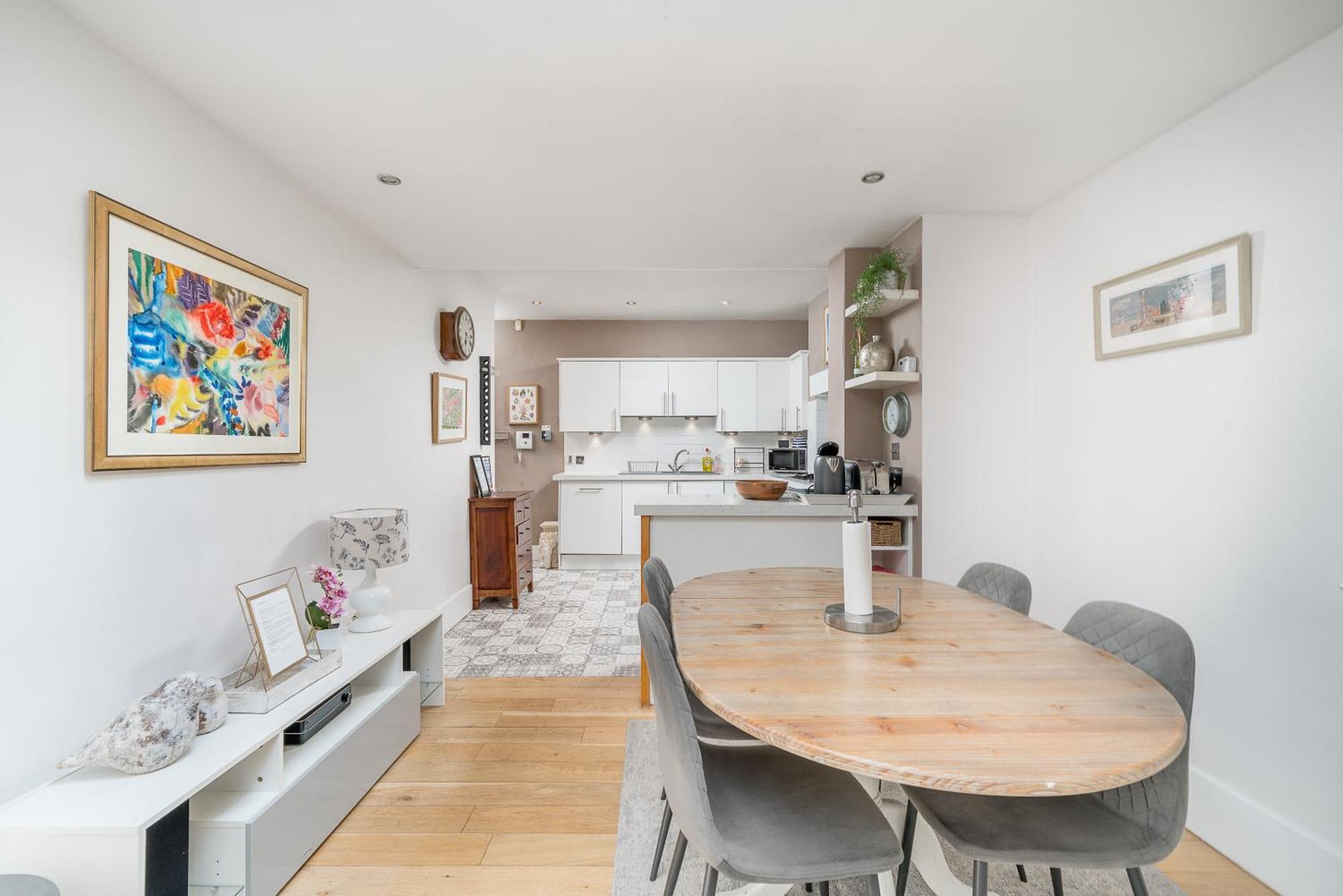 Gorgeous Flat With Garden In Battersea Appartement Londen Buitenkant foto